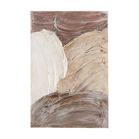 Colored Shells II by Studio M a handmade Original Framed Canvas 3D Textured Artwork by Mercana at Eve Furniture