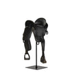 Colt III Black Equestrian-Inspired English Horse Saddle by Mercana at Eve Furniture