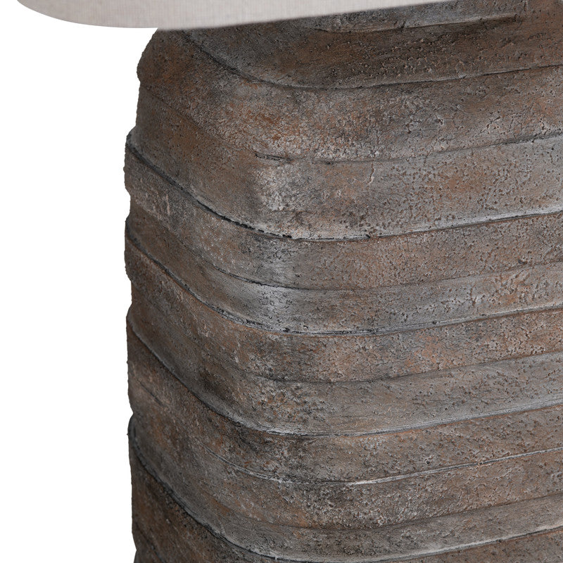 Colton Brown/Grey Table Lamp by Crestview at Eve Furniture