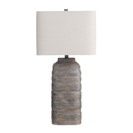 Colton Brown/Grey Table Lamp by Crestview at Eve Furniture