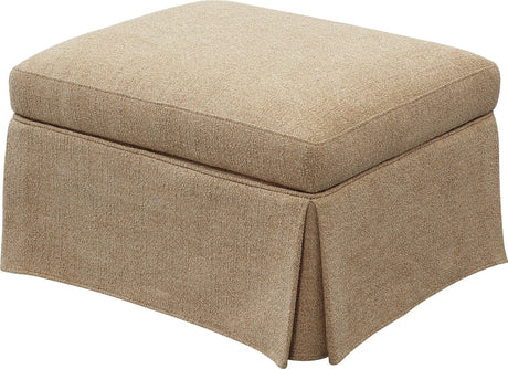 Colton Sourdough Upholstered Storage Ottoman by Modus Furniture at Eve Furniture