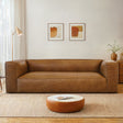 Colton Tan Leather Sofa by Ashcroft Furniture at Eve Furniture