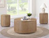 Colvin 3-Piece Table Set, Toffee Finish by Steve Silver at Eve Furniture