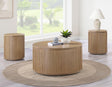 Colvin 3-Piece Table Set, Toffee Finish by Steve Silver at Eve Furniture