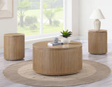 Colvin 3-Piece Table Set, Toffee Finish by Steve Silver at Eve Furniture