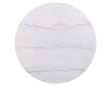 Colvin 3-Piece White Marble Top Table Set, Black Finish by Steve Silver at Eve Furniture