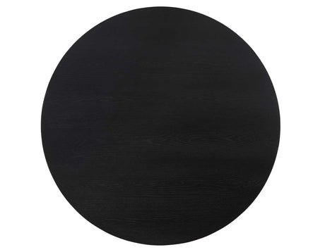 Colvin 52″ Round Dining Table, Black finish by Steve Silver at Eve Furniture