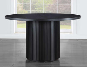 Colvin 52″ Round Dining Table, Black finish by Steve Silver at Eve Furniture