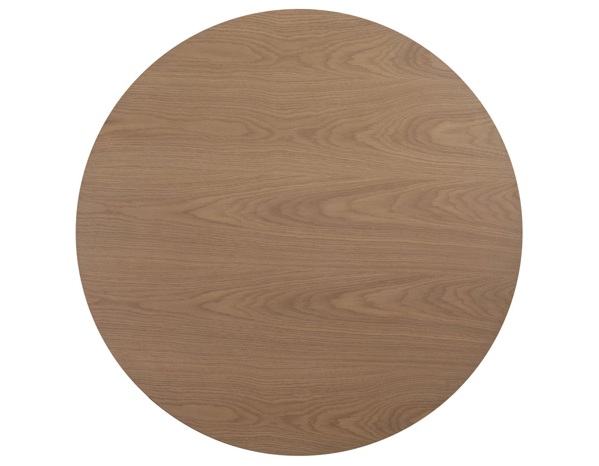 Colvin 52″ Round Dining Table, Toffee finish