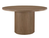 Colvin 52″ Round Dining Table, Toffee finish by Steve Silver at Eve Furniture