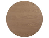 Colvin 52″ Round Dining Table, Toffee finish by Steve Silver at Eve Furniture