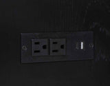 Colvin Black Finish Reeded Bar by Steve Silver at Eve Furniture