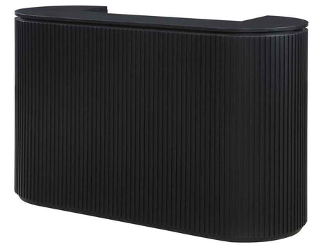Colvin Black Finish Reeded Bar by Steve Silver at Eve Furniture