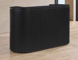 Colvin Black Finish Reeded Bar by Steve Silver at Eve Furniture