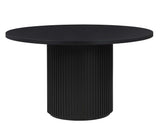 Colvin Black Round Dining Room Set by Steve Silver at Eve Furniture