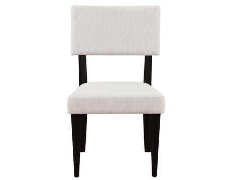 Colvin Black Side Chair by Steve Silver at Eve Furniture