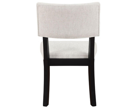 Colvin Black Side Chair by Steve Silver at Eve Furniture