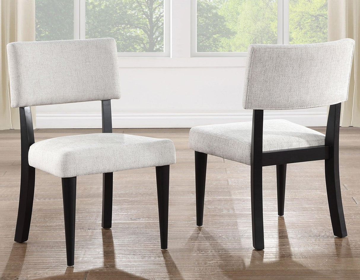 Colvin Black Side Chair by Steve Silver at Eve Furniture