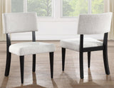 Colvin Black Side Chair by Steve Silver at Eve Furniture
