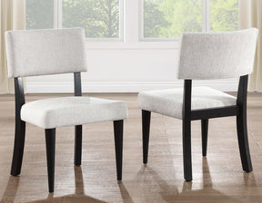 Colvin Black Side Chair by Steve Silver at Eve Furniture