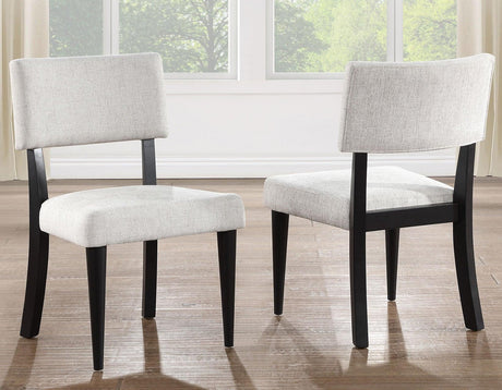 Colvin Black Side Chair by Steve Silver at Eve Furniture