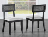 Colvin Cane Side Chair, Black by Steve Silver at Eve Furniture