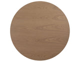 Colvin Toffee Brown Round Dining Room Set by Steve Silver at Eve Furniture