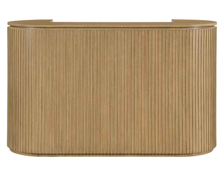 Colvin Toffee Finish Reeded Bar by Steve Silver at Eve Furniture