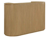 Colvin Toffee Finish Reeded Bar by Steve Silver at Eve Furniture