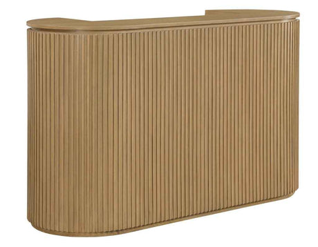 Colvin Toffee Finish Reeded Bar by Steve Silver at Eve Furniture