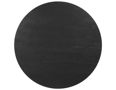 Colvin 36″ Round Castered Coffee Table, Black Finish by Steve Silver at Eve Furniture