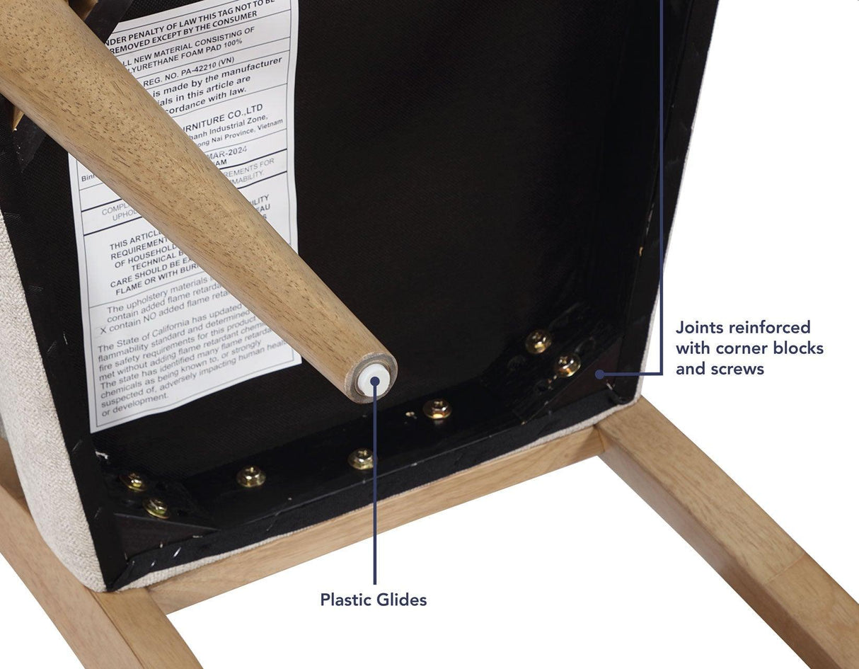 Colvin Brown Side Chair by Steve Silver at Eve Furniture