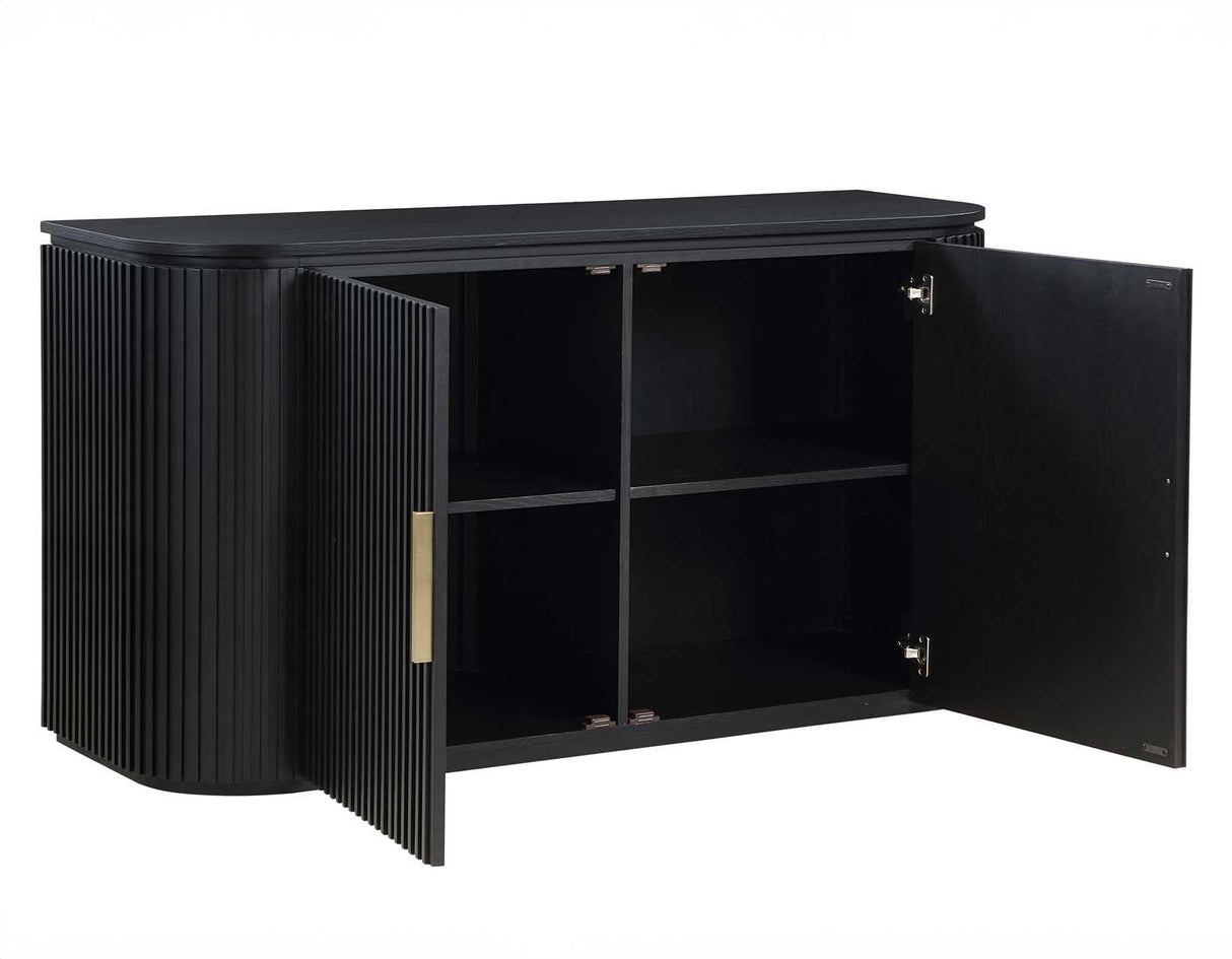 Colvin Server, Black by Steve Silver at Eve Furniture