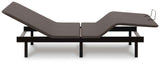 Comfort Classic Adj Base Black California King Adjustable Base by Ashley at Eve Furniture
