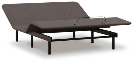 Comfort Classic Adj Base Black King Adjustable Base by Ashley at Eve Furniture