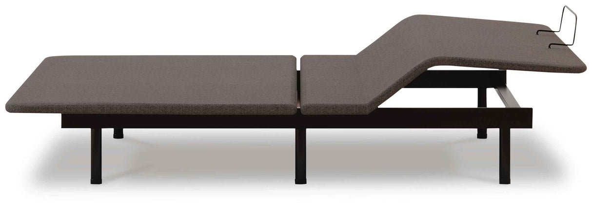 Comfort Classic Adj Base Black King Adjustable Base by Ashley at Eve Furniture