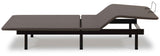Comfort Classic Adj Base Black King Adjustable Base by Ashley at Eve Furniture