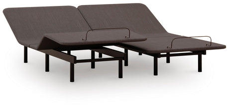 Comfort Classic Black Split California King Adjustable Base by Ashley at Eve Furniture