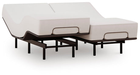 Comfort Classic Black Split California King Adjustable Base by Ashley at Eve Furniture
