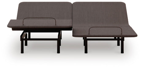 Comfort Classic Black Split California King Adjustable Base by Ashley at Eve Furniture