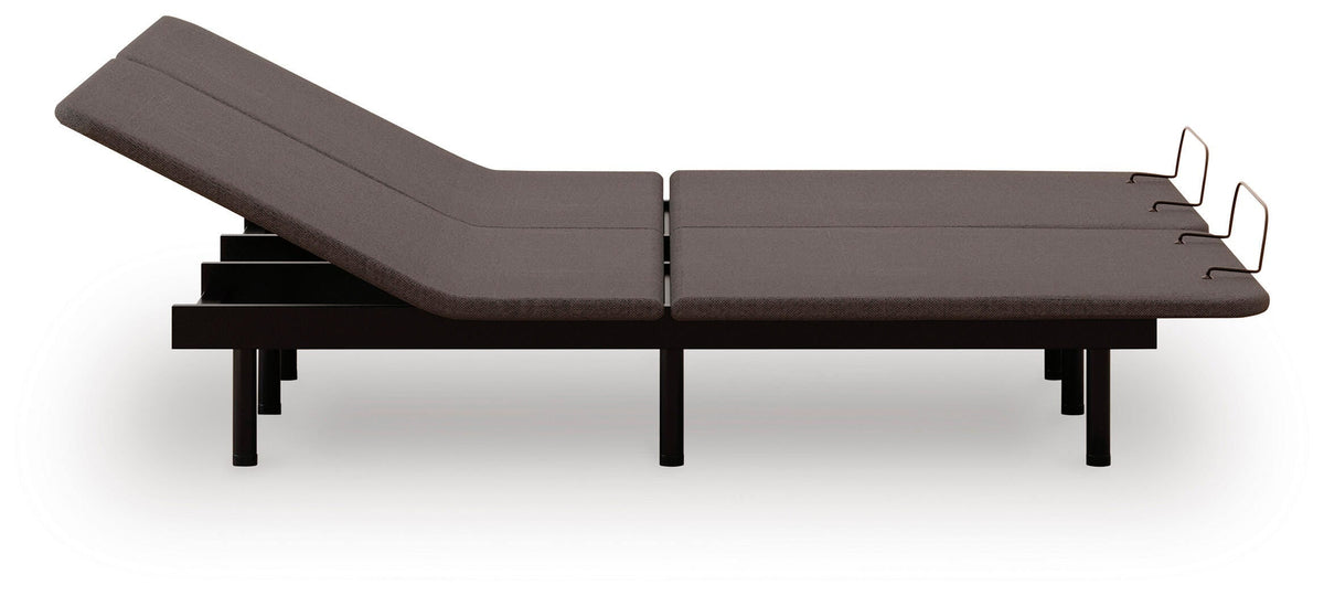 Comfort Classic Black Split California King Adjustable Base by Ashley at Eve Furniture