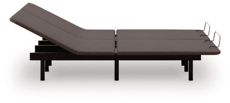 Comfort Classic Black Split California King Adjustable Base by Ashley at Eve Furniture