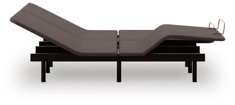 Comfort Classic Black Split California King Adjustable Base by Ashley at Eve Furniture