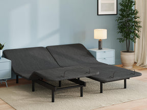 Comfort Classic Black Split California King Adjustable Base by Ashley at Eve Furniture