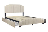 Comfort Cloud Beige Queen Bed by Happy Homes at Eve Furniture
