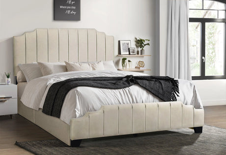 Comfort Cloud Beige Queen Bed by Happy Homes at Eve Furniture