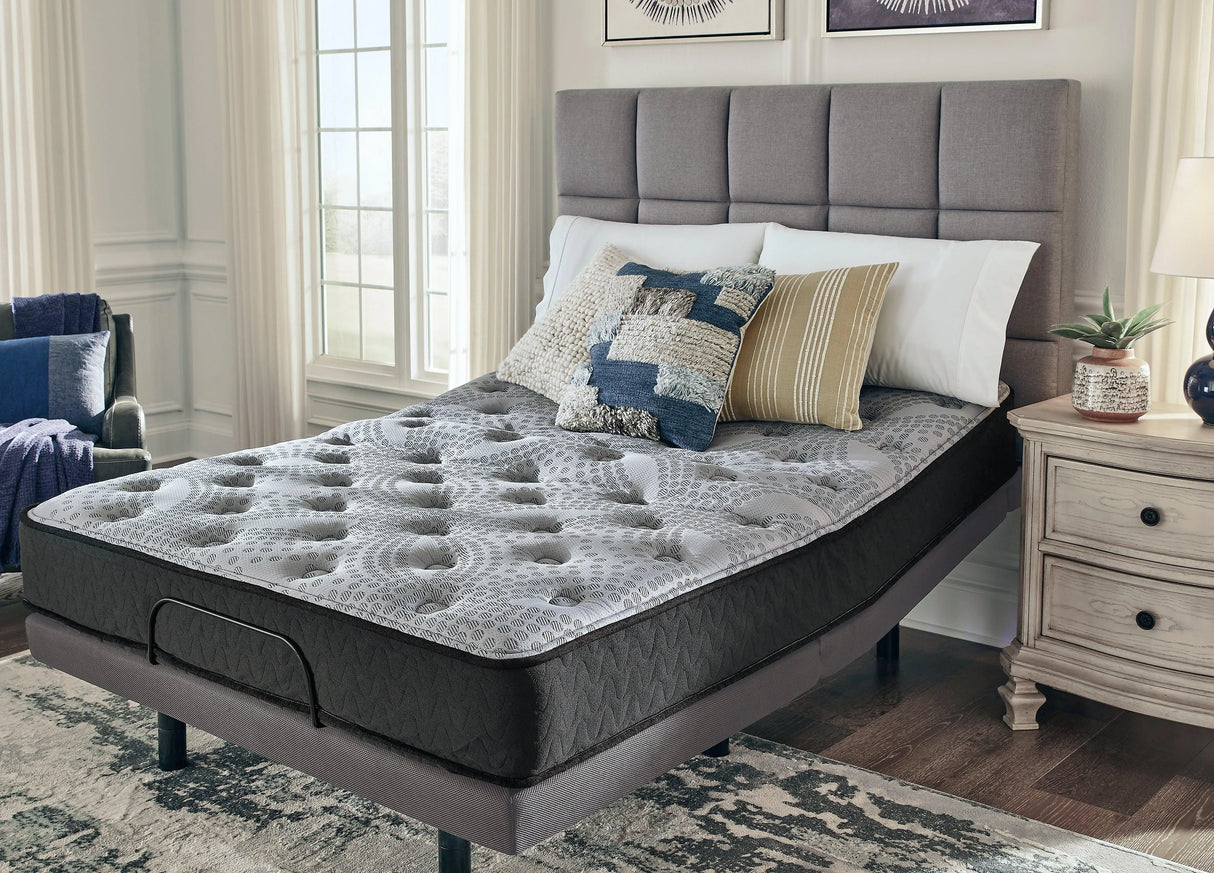 Comfort Plus Gray King Mattress by Ashley at Eve Furniture