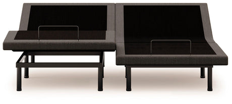 Comfort Premier Black Split California King Adjustable Base by Ashley at Eve Furniture