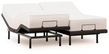 Comfort Premier Black Split California King Adjustable Base by Ashley at Eve Furniture