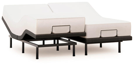 Comfort Premier Black Split California King Adjustable Base by Ashley at Eve Furniture